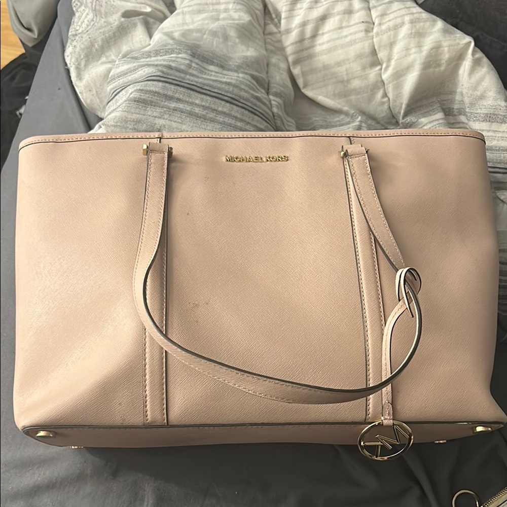 Michael Kors Pink Tote Bag